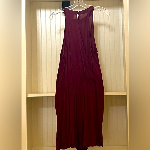 Mossimo Plum-Colored Sleeveless Romper | M - Picture 2 of 4